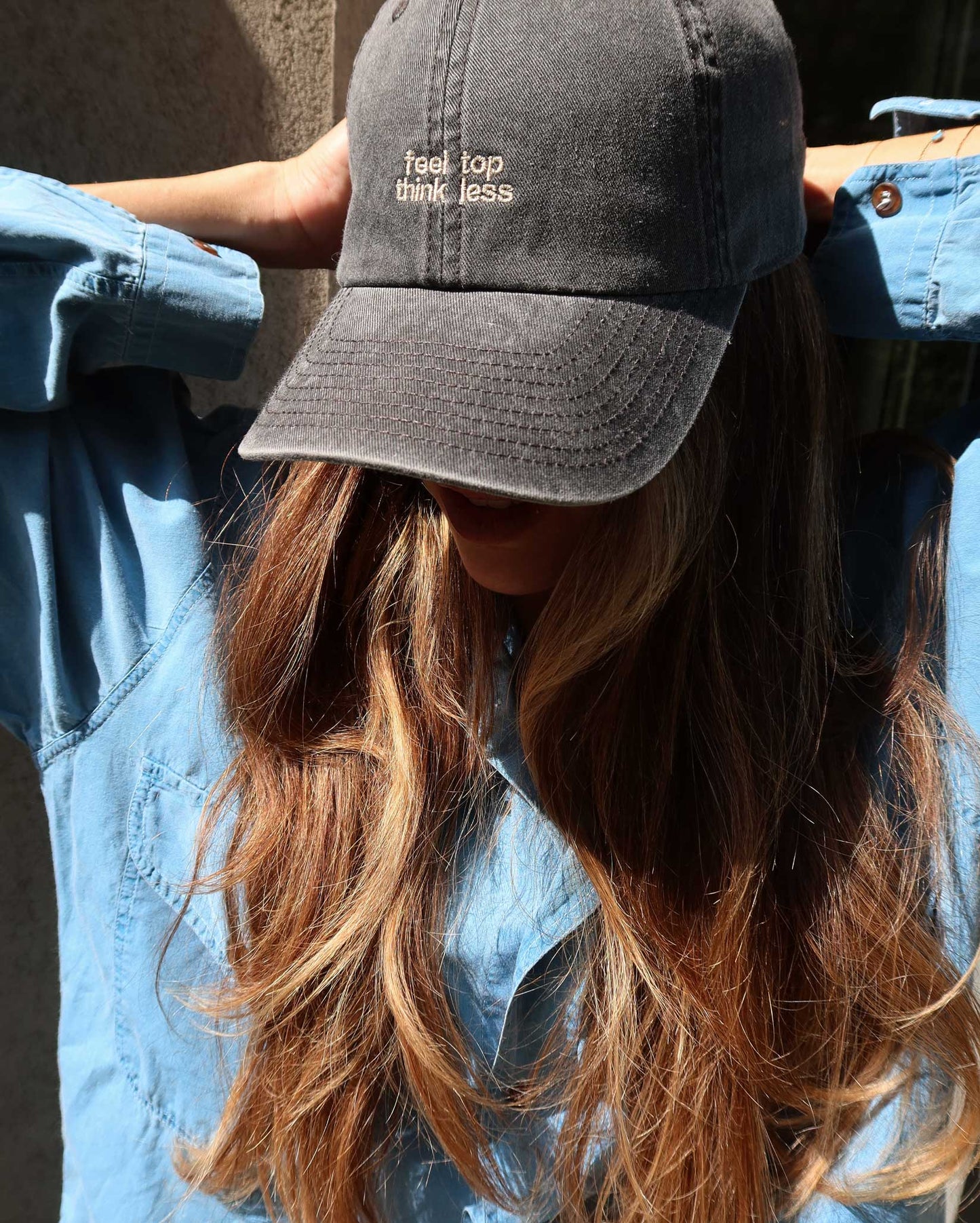 Feel Top - Washed Black