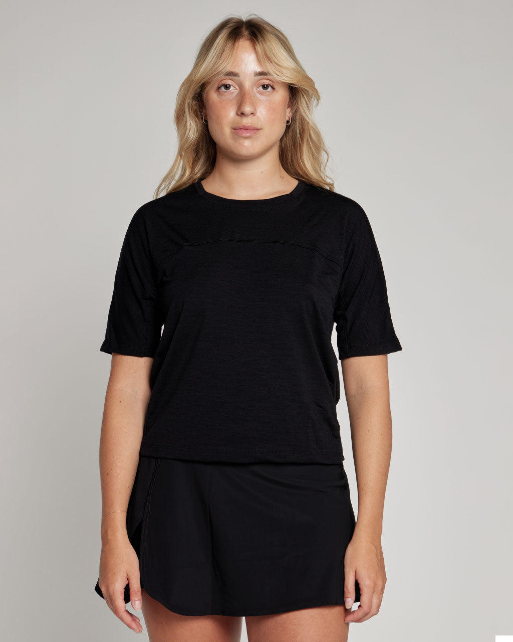 Maglia tennis - DOUBLE - black