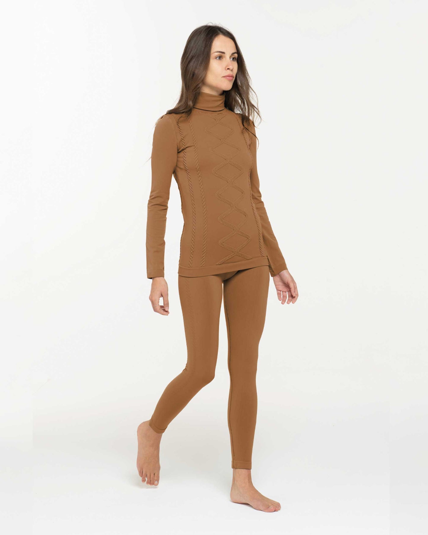 Completo termico - ESSENTIAL - Caramel brown