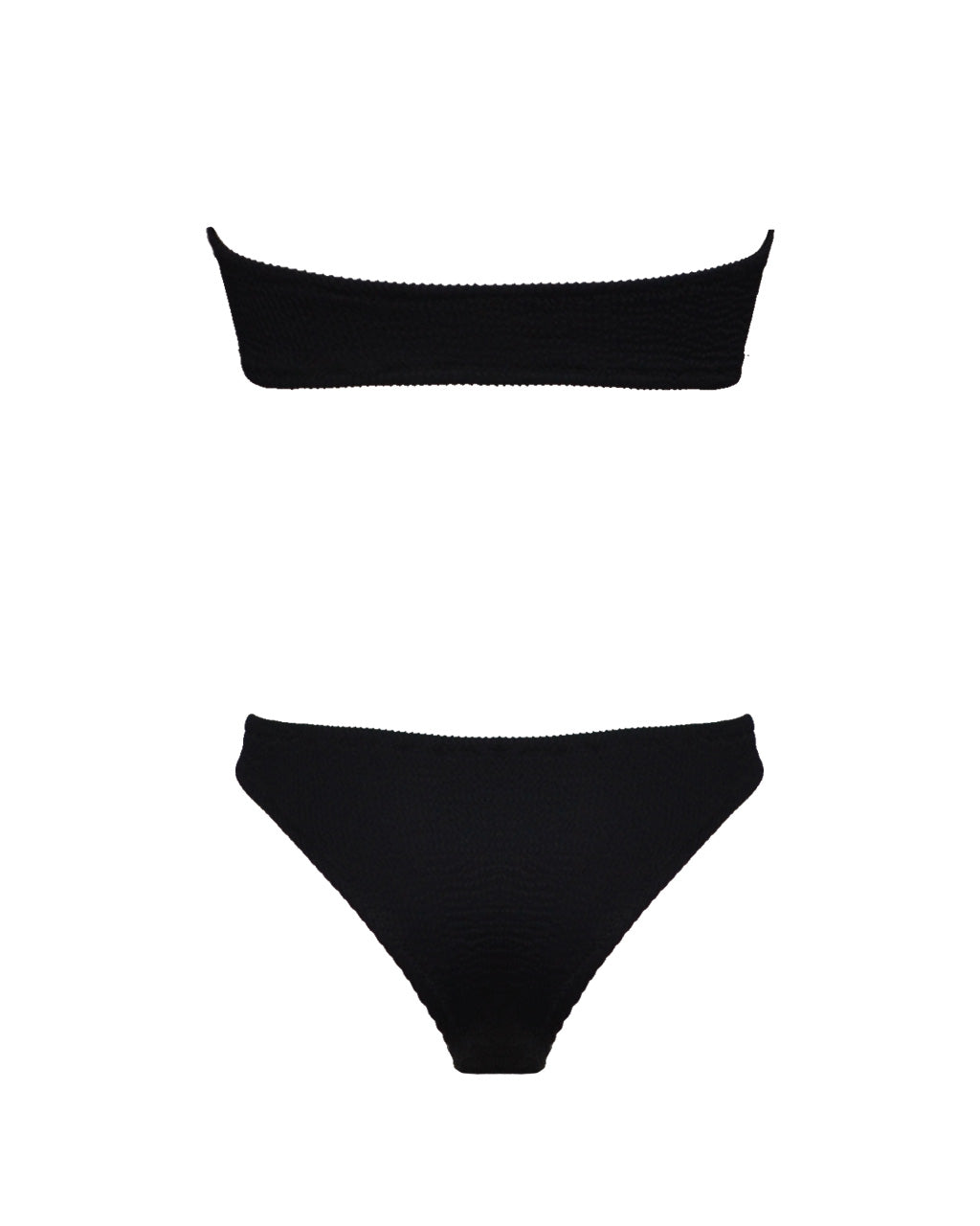 Bikini senza laccetti - OCEANO fascia - Midnight black