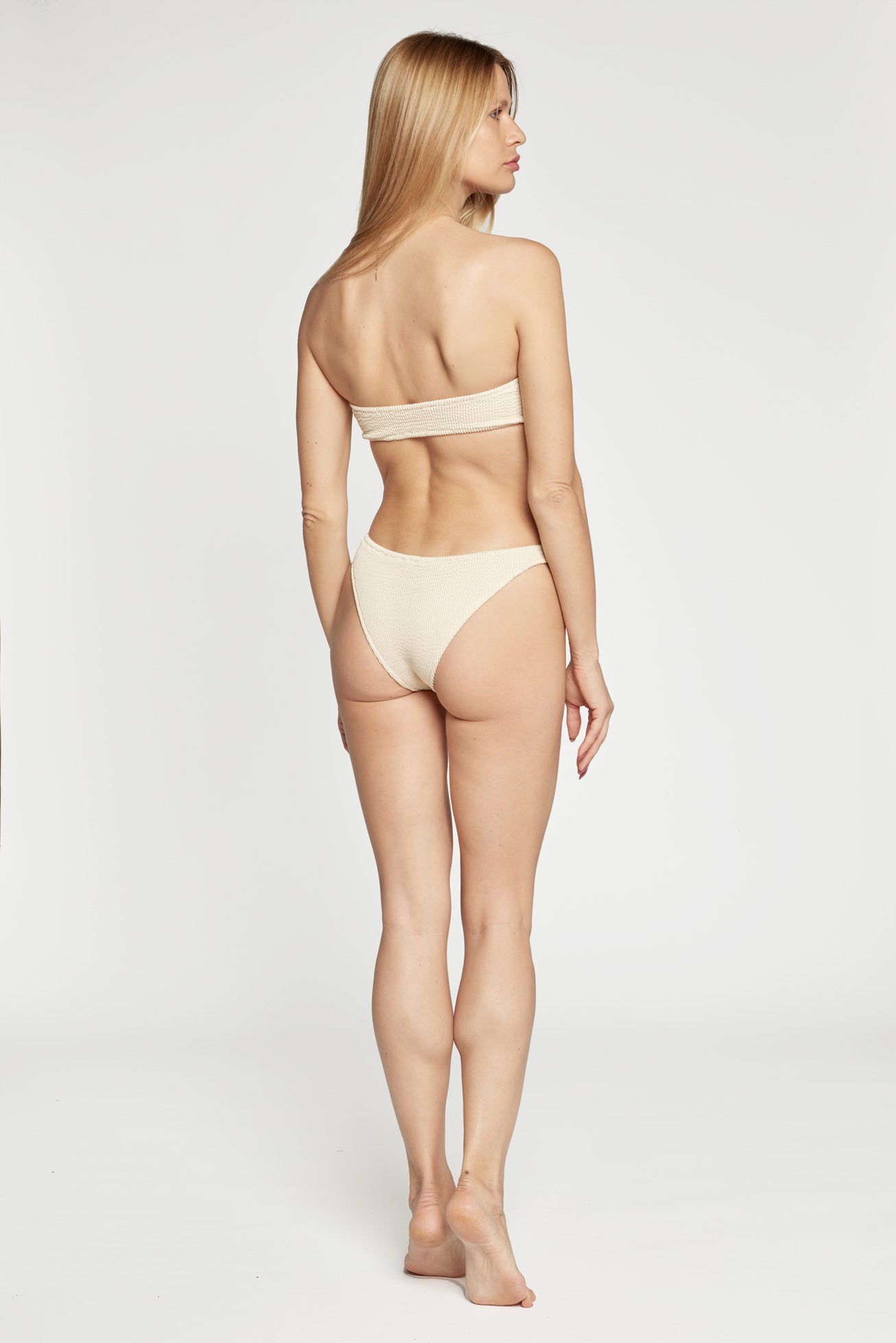 Bikini senza laccetti - OCEANO fascia - Vanilla