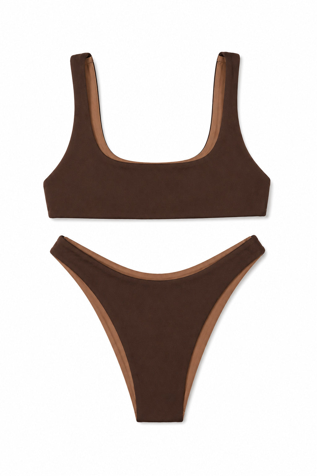 SALINA - bikini double face - Salted caramel