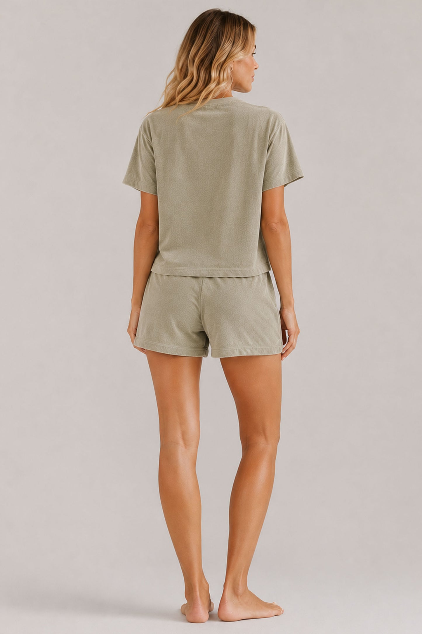 Completo spugna - SALT TOUCH - sage