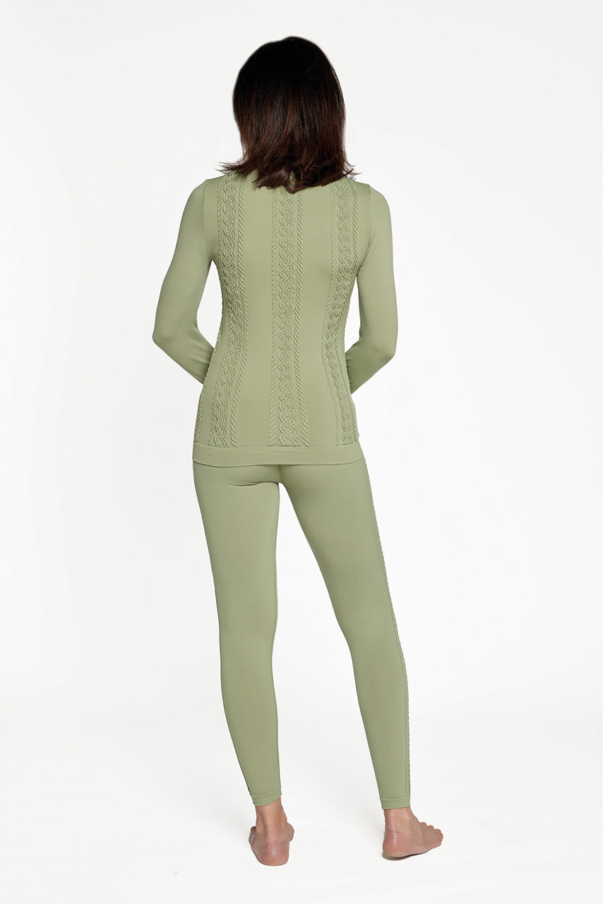 Completo termico eco - VITAL - sage green