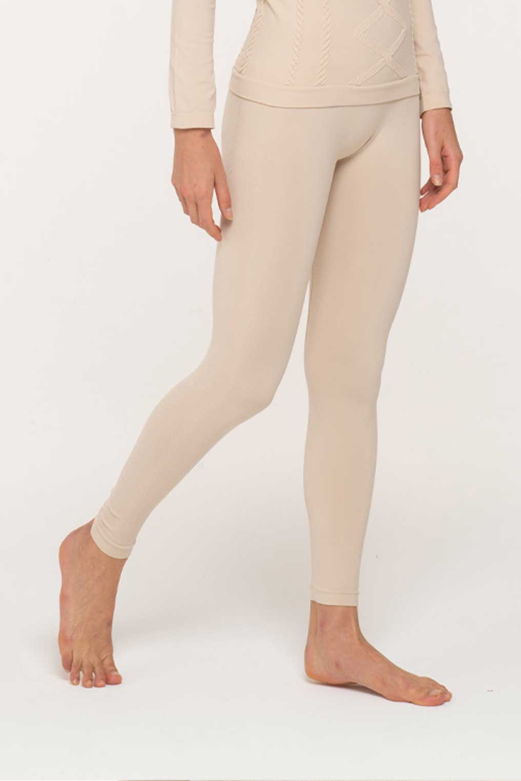 Leggings termico - ESSENTIAL - Desert Rose