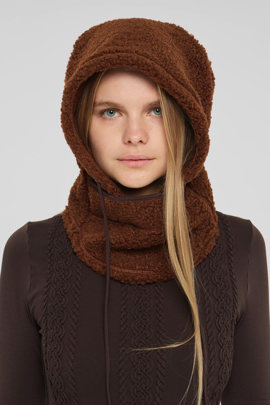 Balaclava - TEDDY - Chocolate