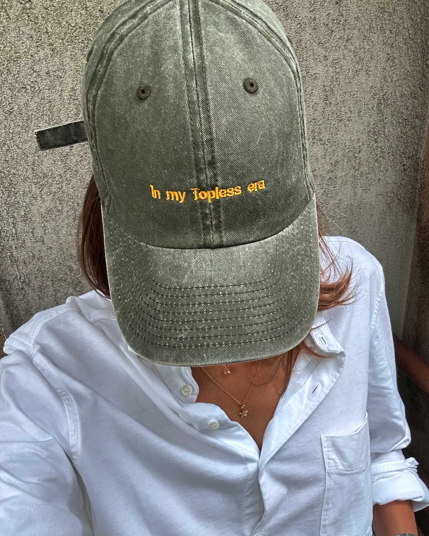Topless Era Cap - Washed Green