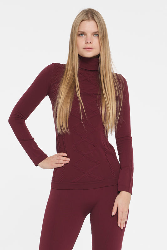 Completo termico - ESSENTIAL - Red mulberry