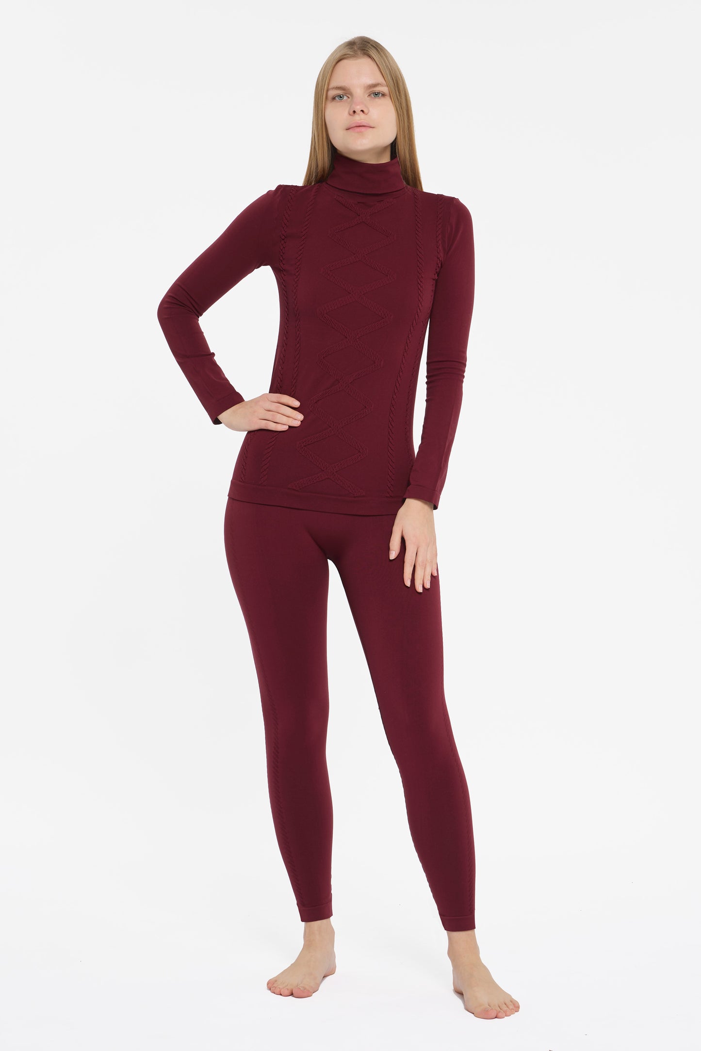 Completo termico - ESSENTIAL - Red mulberry