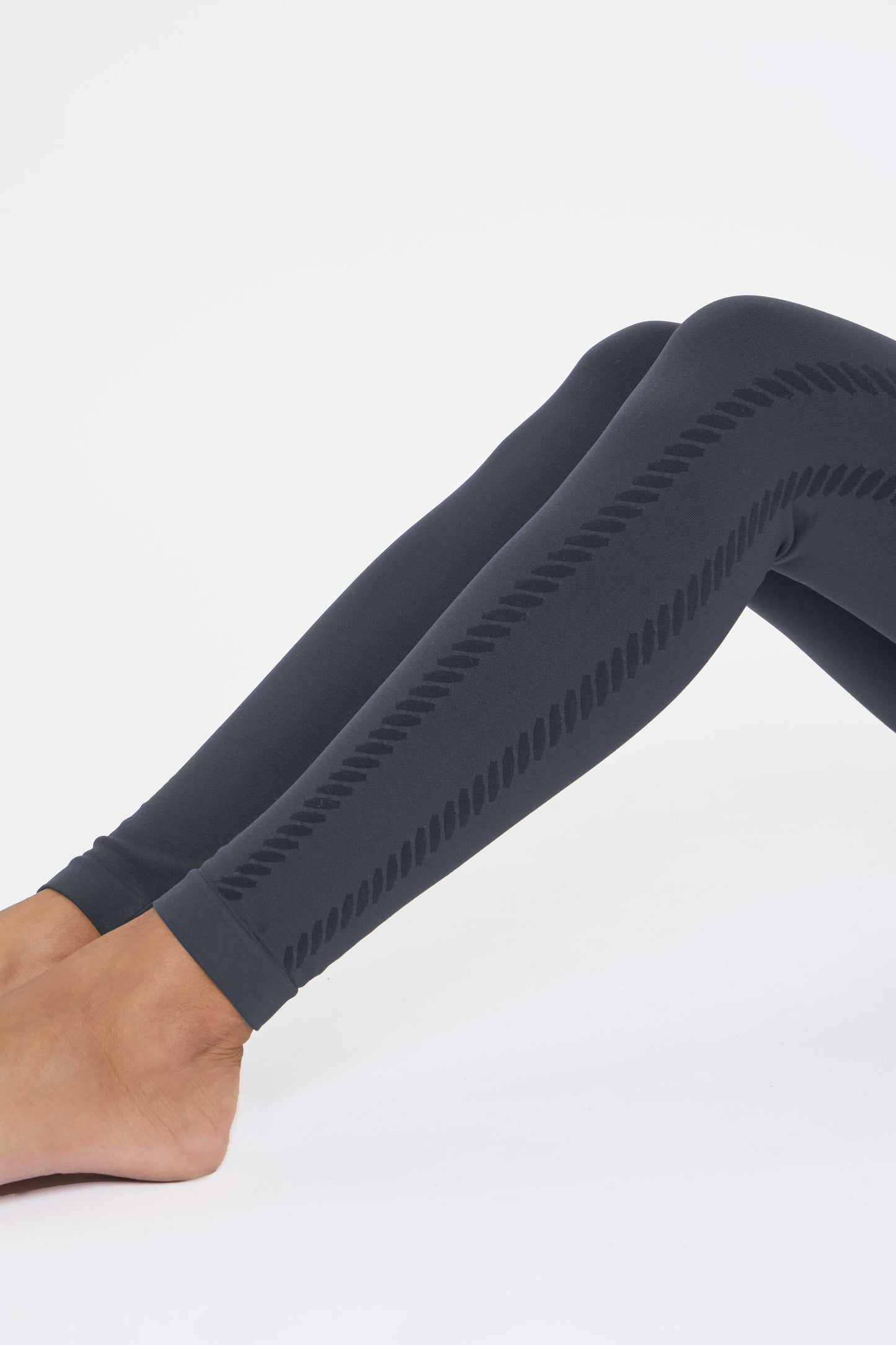 Leggings drenante - FEEL - grey shadow