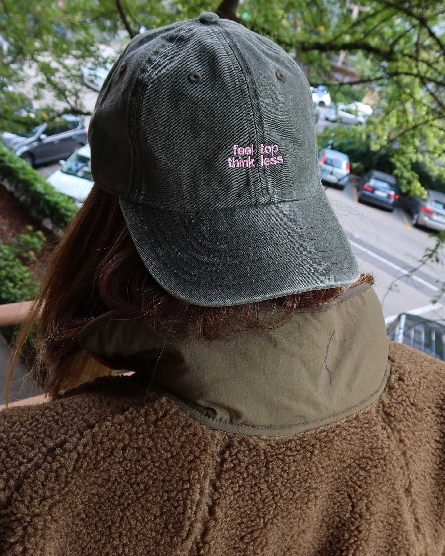 Feel Top Cap - Washed Green