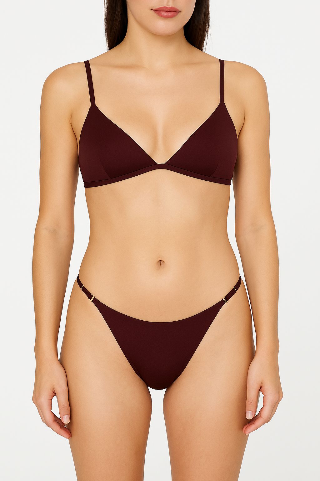 MAREA - bikini regolabile - Dark chocolate