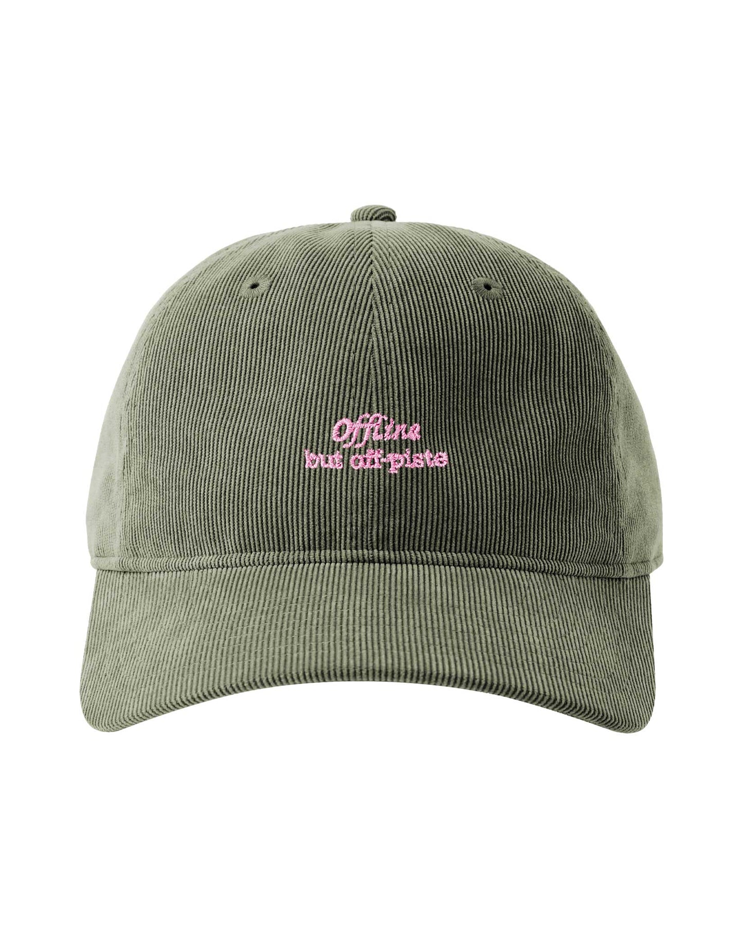 LIMITED EDITION- Offline but off piste Cap - Olive