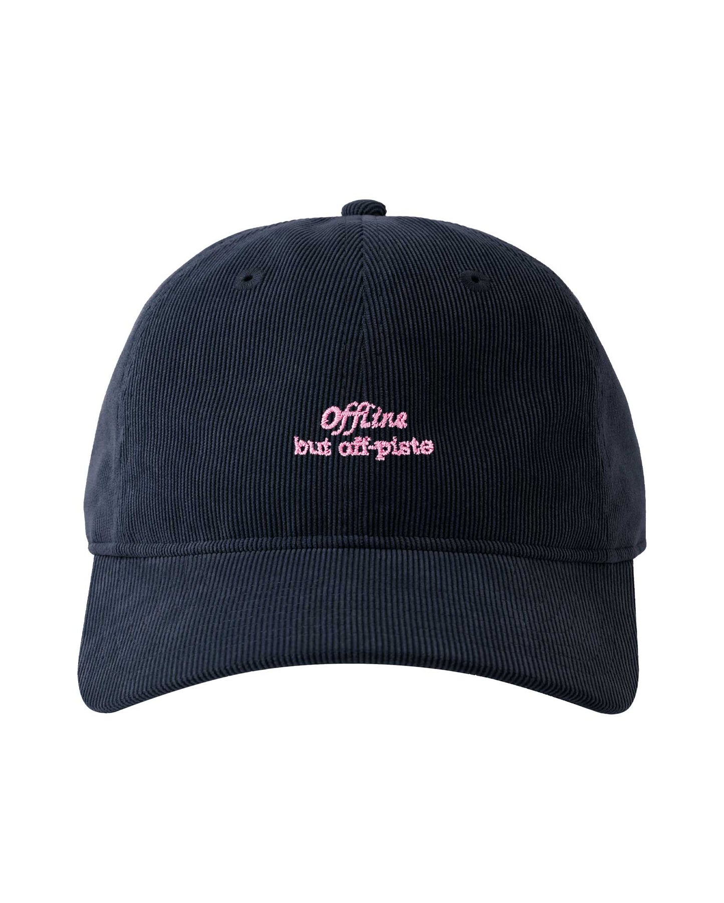 LIMITED EDITION- Offline but off piste Cap - Deep blue