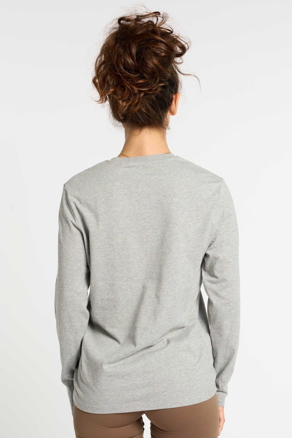 T-shirt - ORIGIN - Grey - scritta