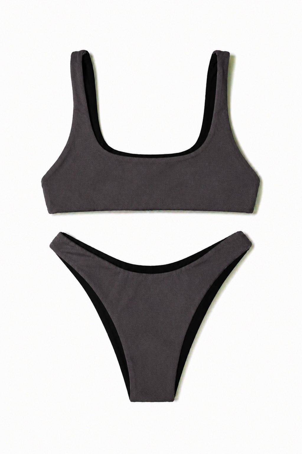 SALINA - bikini double face - Black Eclipse