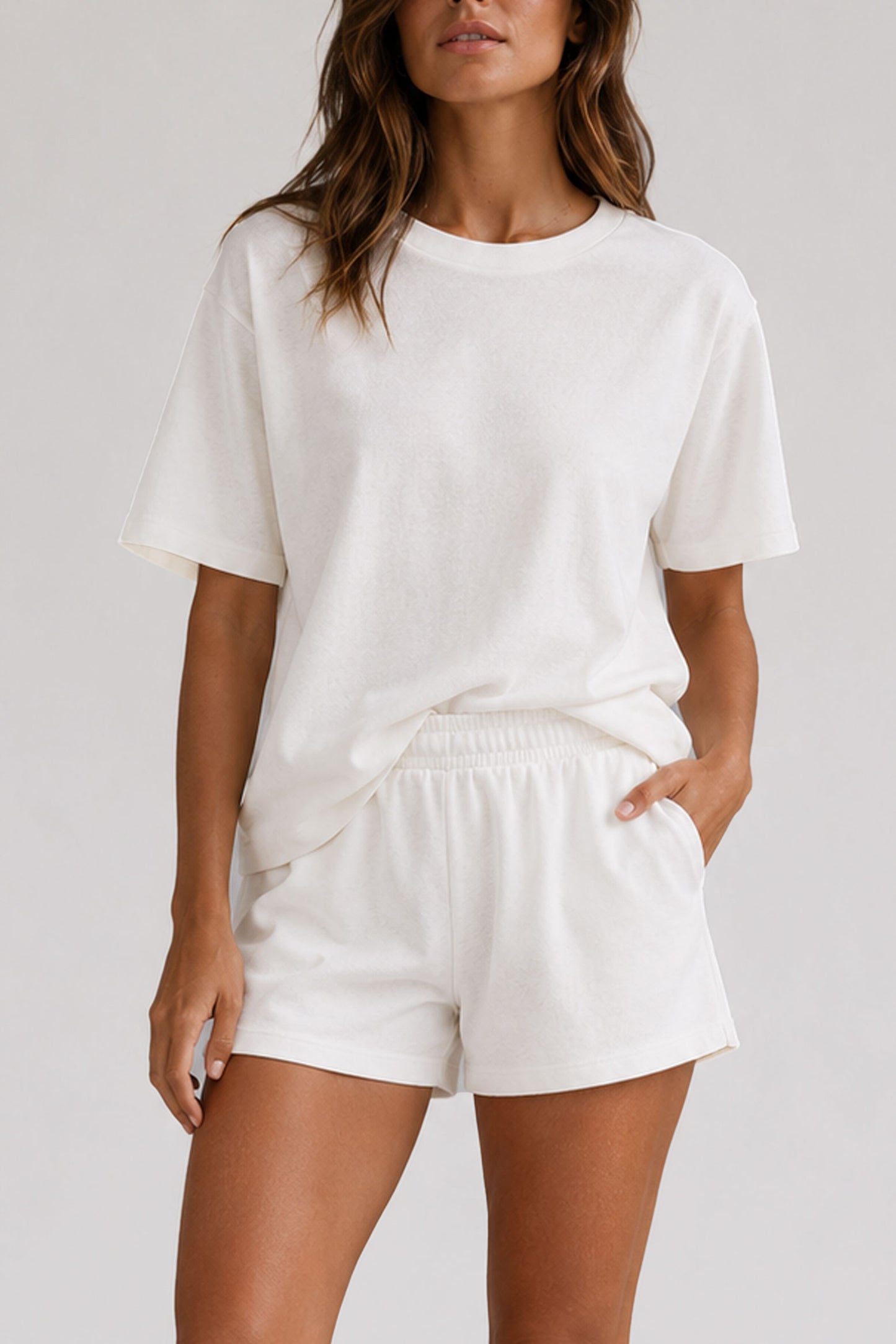 Completo spugna - SALT TOUCH - cocco