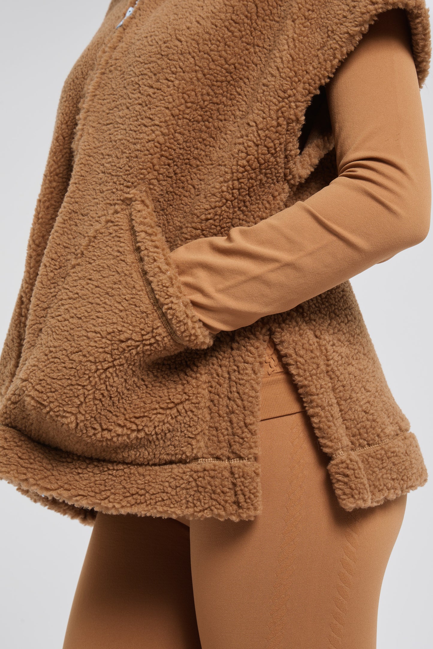 Gilet pile - TEDDY - Toffe sky