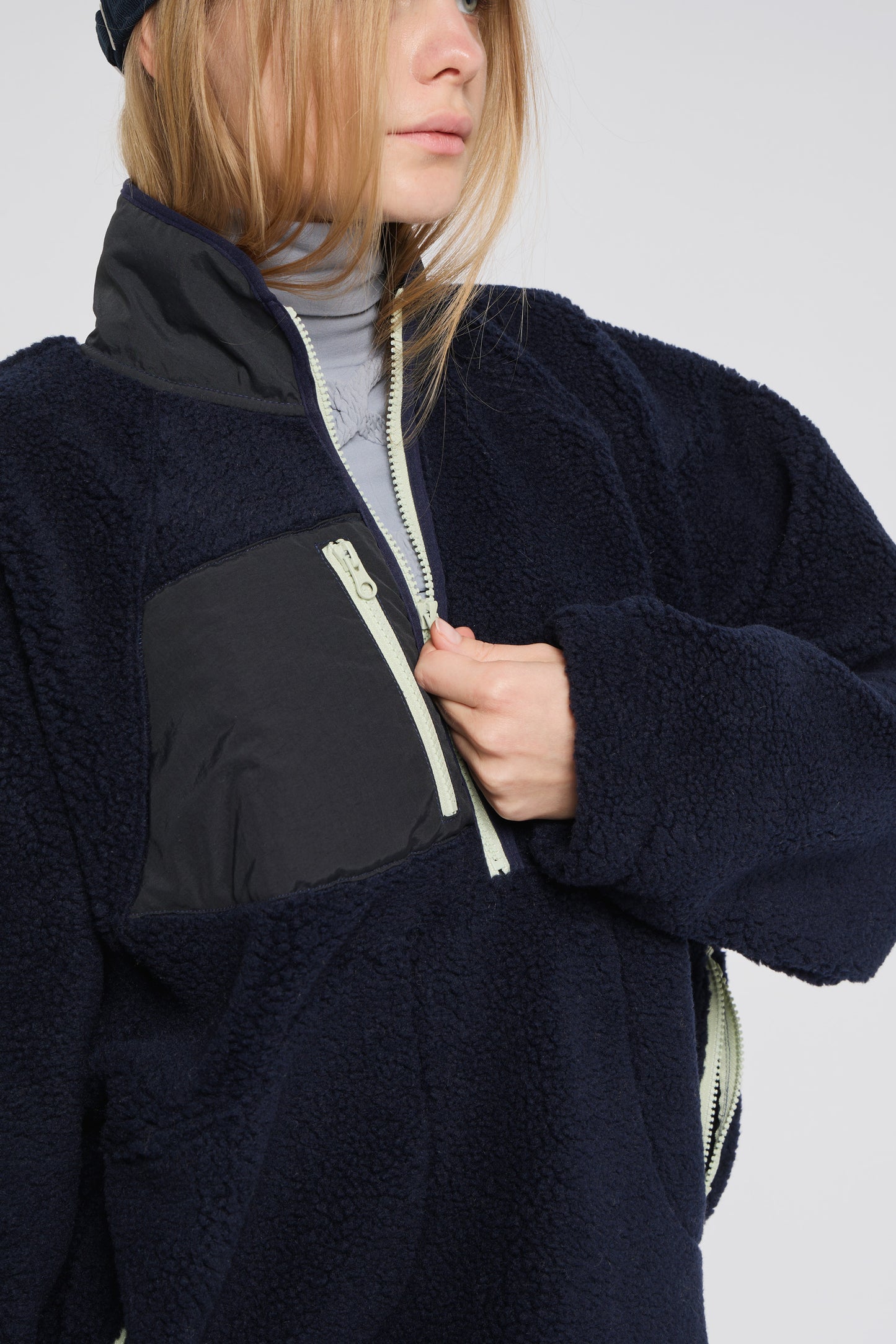 Pile - TEDDY -Blueberry mint