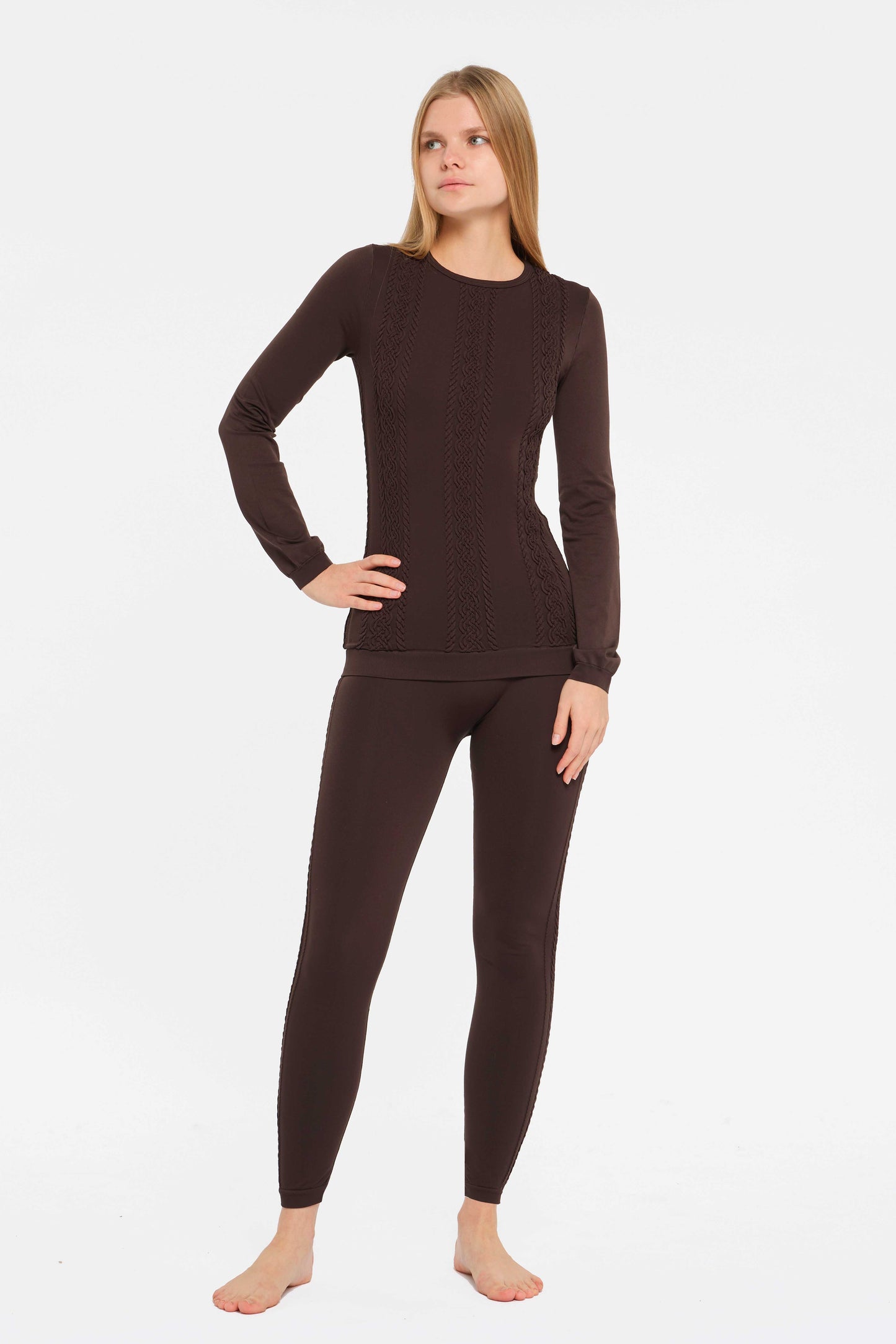 Completo termico eco - VITAL - Brown mountain