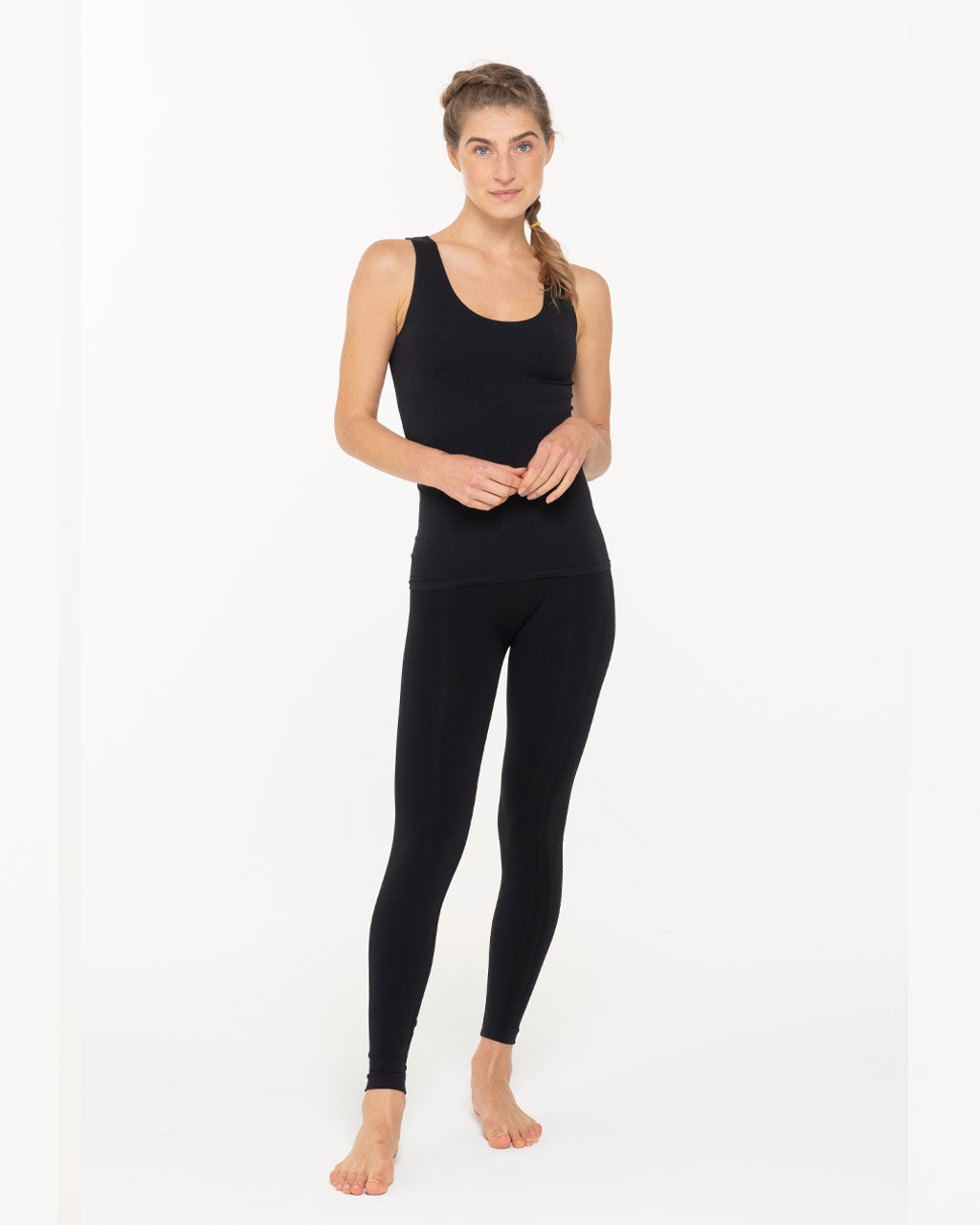 Leggings drenante - FEEL - Midnight black