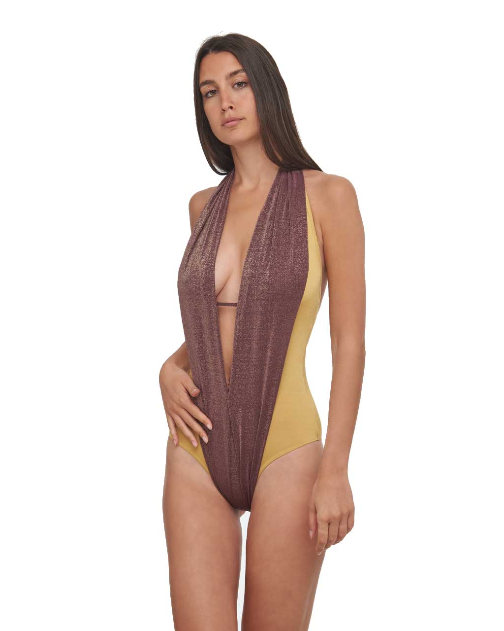 Costume intero - NAUSICAA - Mustard